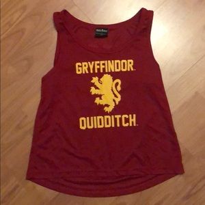 Gryffindor Quidditch Crop Top